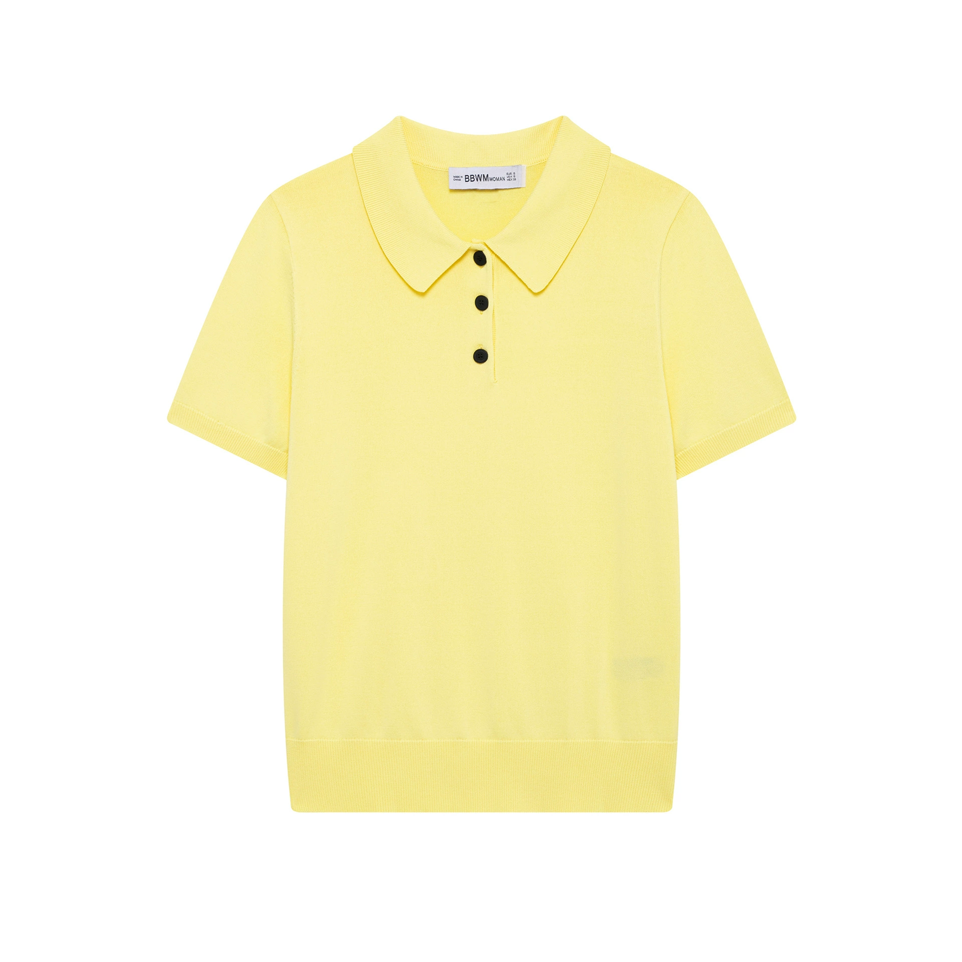 Трансграничный европейский и американский AliExpress взрывы 2025 весенний трикотажный топ POLO с воротником