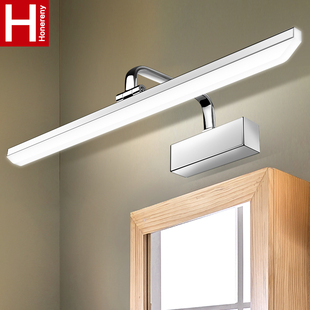 ✅ Led Mirror Headlight Modern Minimalist Bathroom Nordic Mirror Light Waterproof Fog Toilet Bathroom Mirror Cabinet Light Free of Charge
