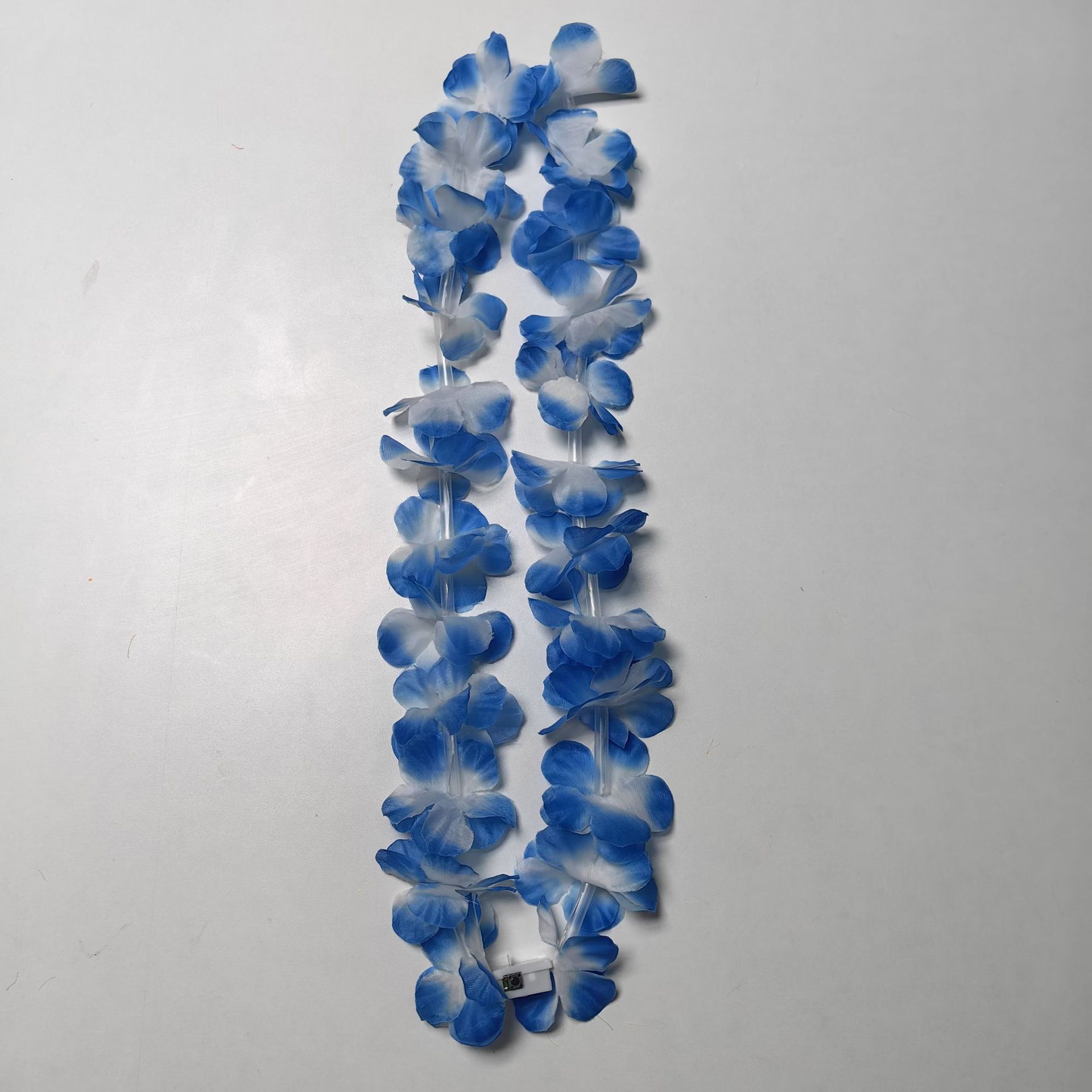 Fiesta festiva atmósfera decoración diseño de luces LED color guirlanda pétalos de diámetro 6.5 cm 10 luces 24 flores