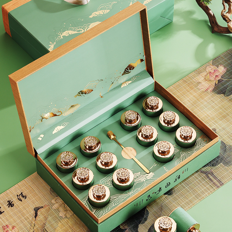 Maojian Green Tea 2026 New Tea Spring Tea High-End Authentic Bud Tip Strong Aroma Whole Bud Premium Tea Gift Box