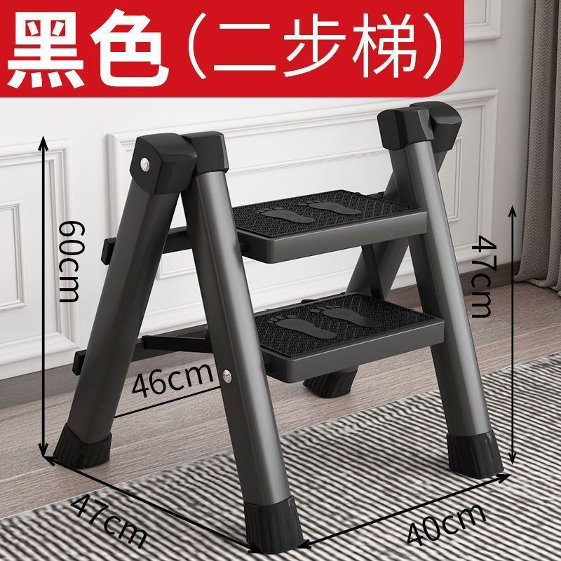 escalera doméstica escalera plegable de acero al carbono espesa escalera móvil escalera retráctil escalera multifuncional escalera interior