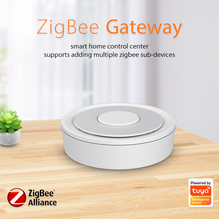 Tuya Zigbee Smart Wired Gateway Tuya Remote Linkage Device Central Control Host Smart Gateway