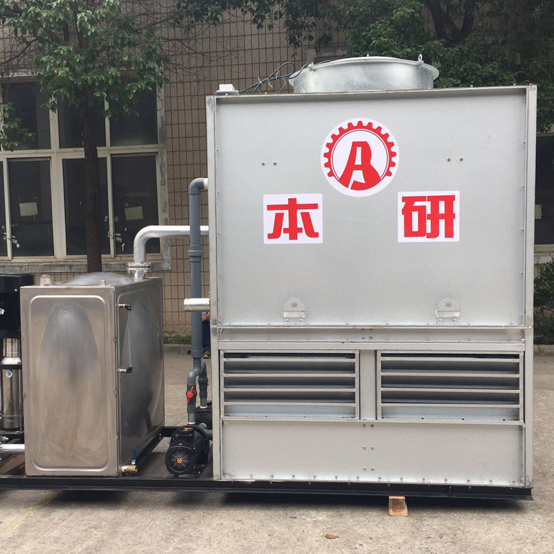 本研方形逆流密闭式冷却水塔高温冷却塔防腐蚀耐高温全国发货