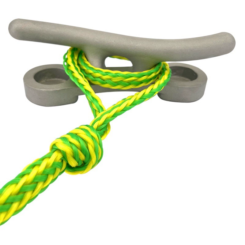 Зеленый швартовный трос из нейлона 7 футов/12 футов, аксессуары для судов, яхт и автодомов