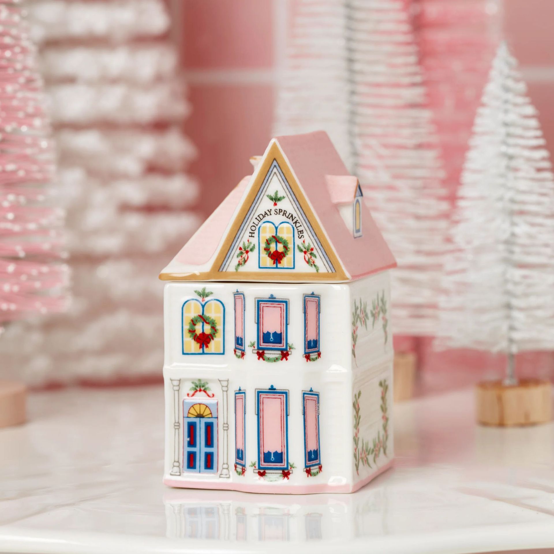 Nuevos modelos transfronterizos   Navidad Holiday Village Spice House Decoración de regalos Decoración
