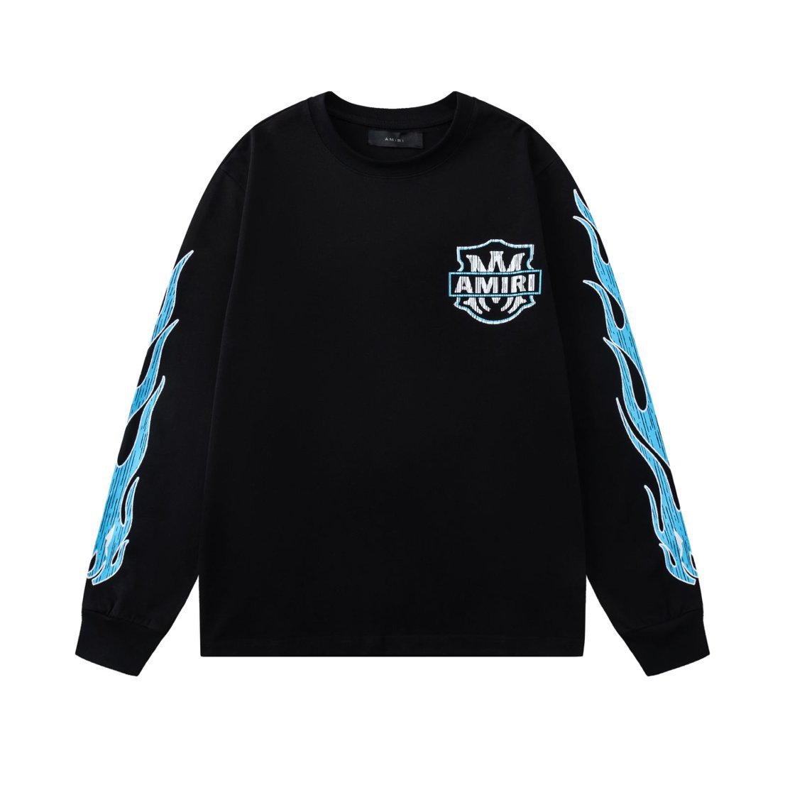AMI Hollywood Qartal Alov Çap Uzunqol Unisex T-shirt