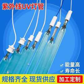 无极调光UV灯 金属卤素灯管铁镓高压汞灯UV固化灯管 水银灯管