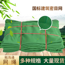 国标认证建筑安全密目网工地防坠物聚乙烯网密目式防护阻燃安全网