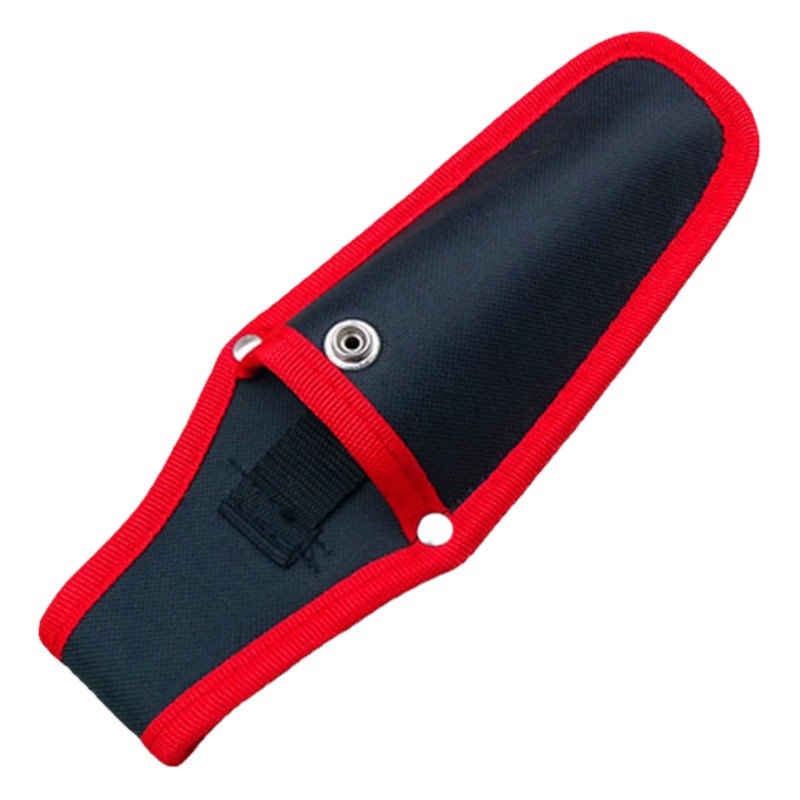 Tijeras de ratán de lona roja bolsa de tijeras de rama de fruta tijeras especiales bolsa de cintura tijeras de poda bolsa tijeras cubierta de la bolsa