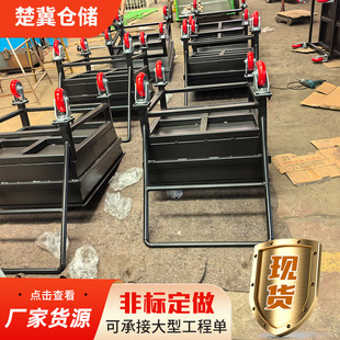 Machine Tool Iron Scrap Truck Shipping Waste Cutting Fluid Waste Iron Scrap Transportation Industrial Garbage Turnover Hand Pusher Truck