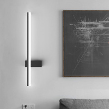 壁灯2023年新款卧室床头灯个性创意酒店电视机背景墙线条装饰灯具