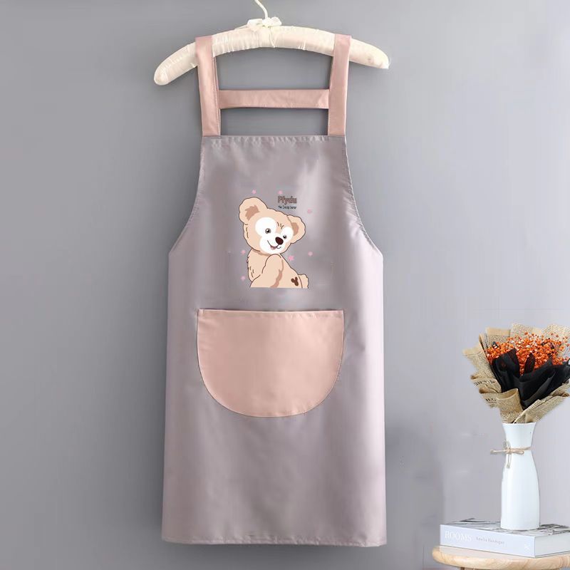 Delantal cocina en casa, cocina, catering, impermeable, a prueba de aceite, nueva ropa de trabajo, trabajo femenino, a prueba de polvo, 2024, especial a prueba de suciedad