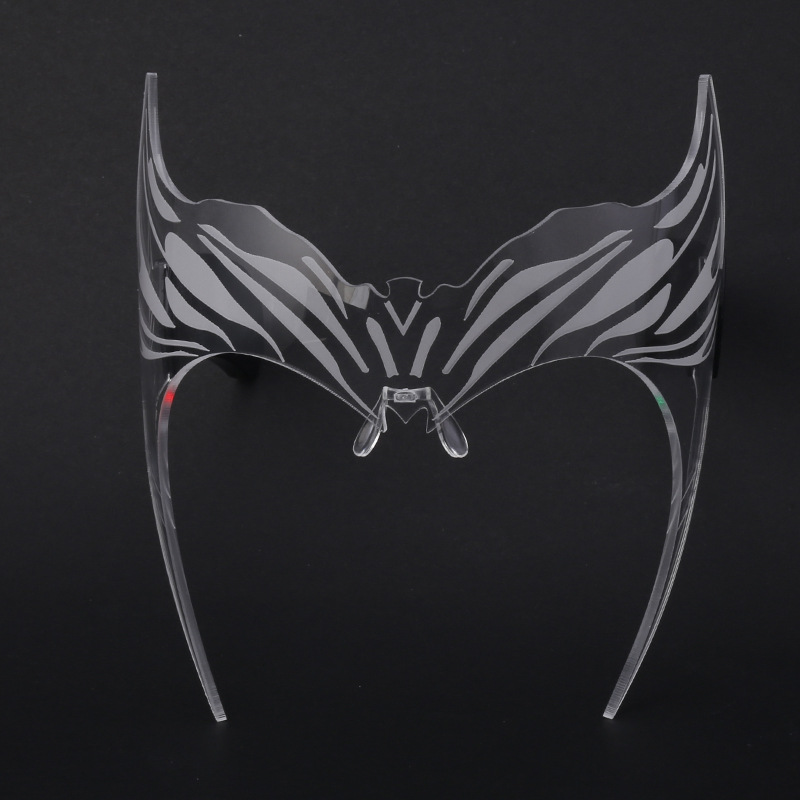 Frameless Glasses Structure Exaggerated Cool Style Geometric PC UV400 Protection Special-Shaped Mirror Frameless Women's Sunglasses