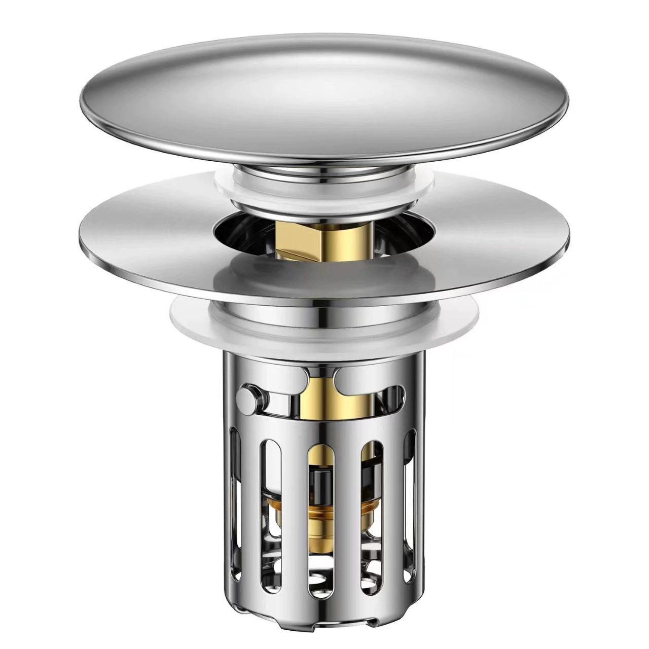 Новый тип прессования умывальника протекающий фильтр пробки