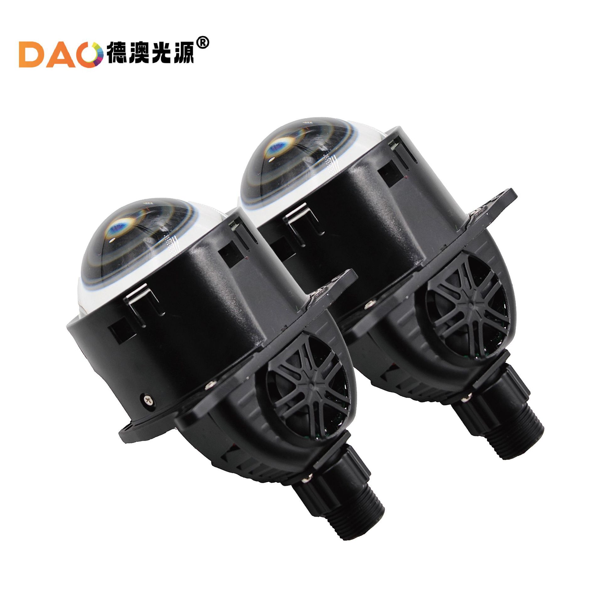 Nuevo B2S transfronterizo lente de doble luz de alta potencia del automóvil LED delanteros súper brillantes transformados LED Headli