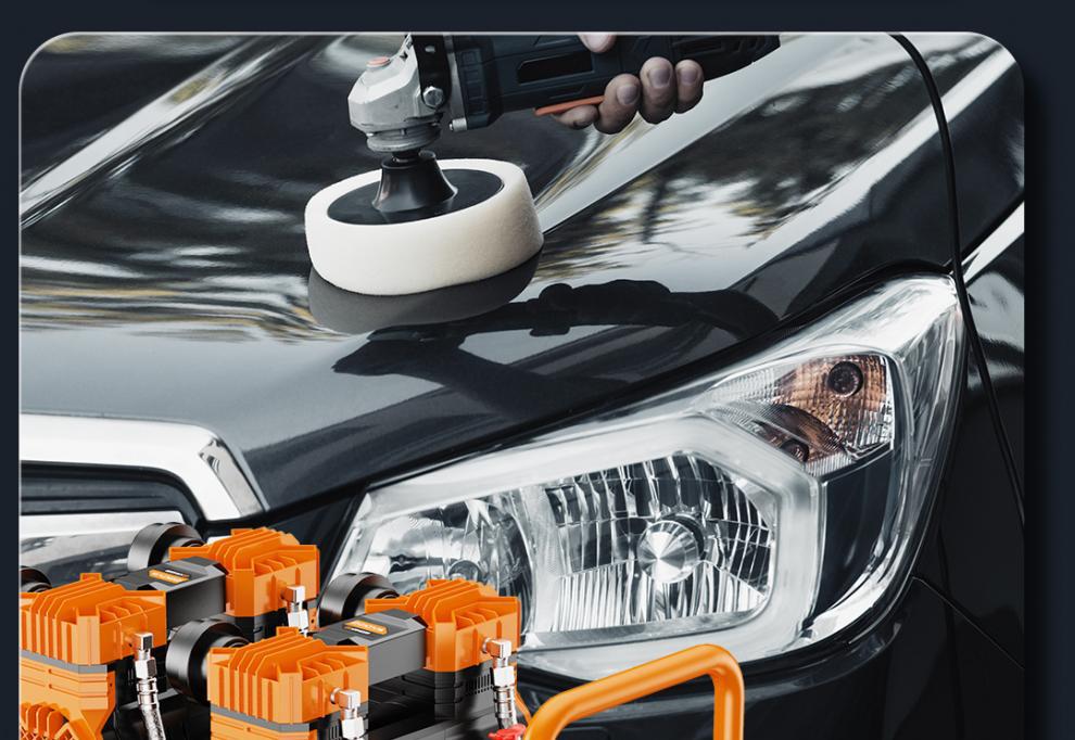 Small Air Compressor 220V High-Power Oil-Free Silent Portable Woodworking Air Pump High-Pressure Air Pump Air Compressor