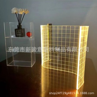 Acrylic light guide plate processing led backlight light emitting panel white large size colorful backlight factory direct sales