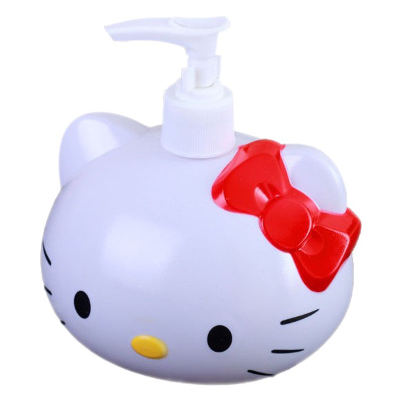 Desinfectante de manos botella de alcohol botella de viaje Baño Champú loción botella chica dibujos animados sub-botella presión boca olla
