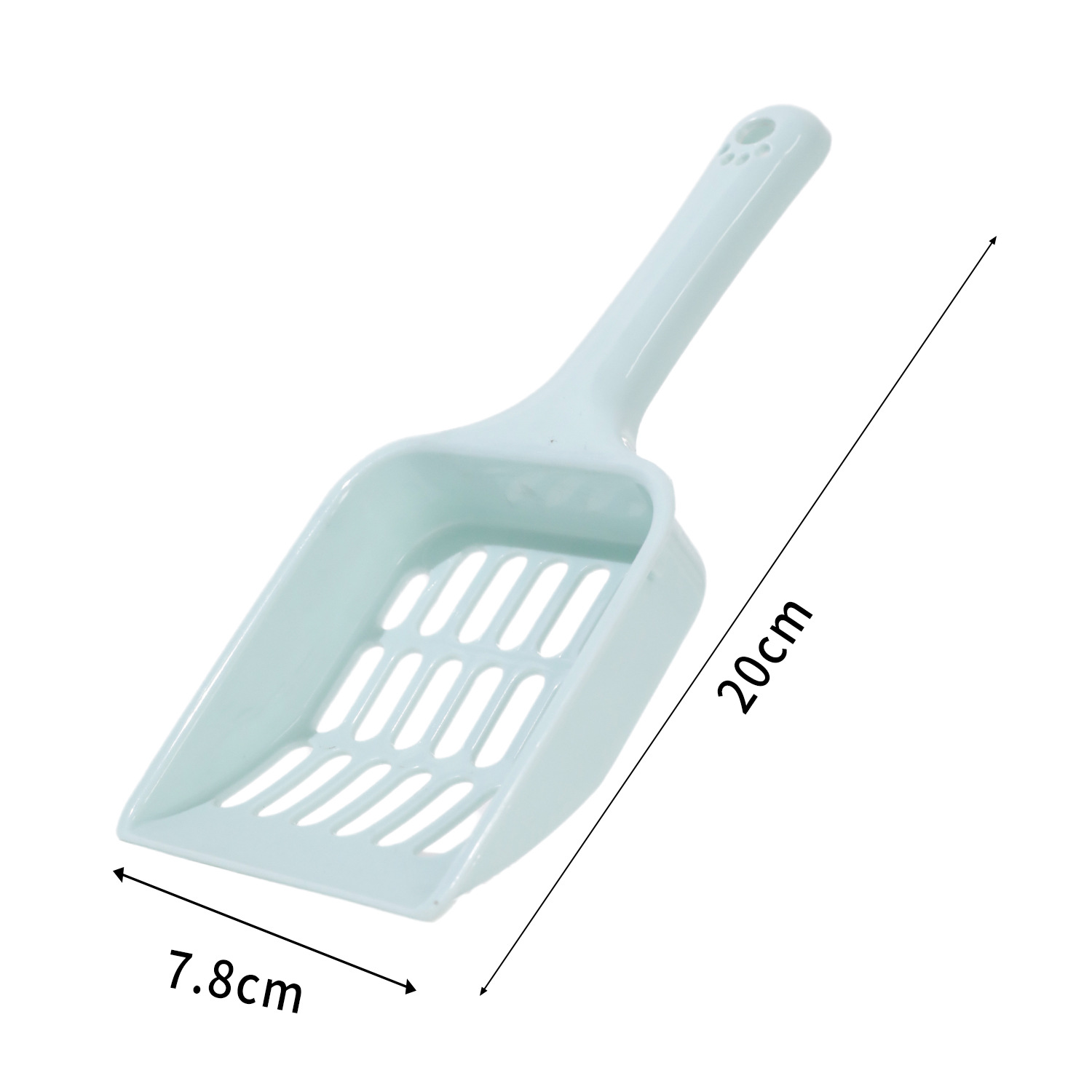 Pala de Malla Fina para Arena de Gato de PP para Arena de Tofu