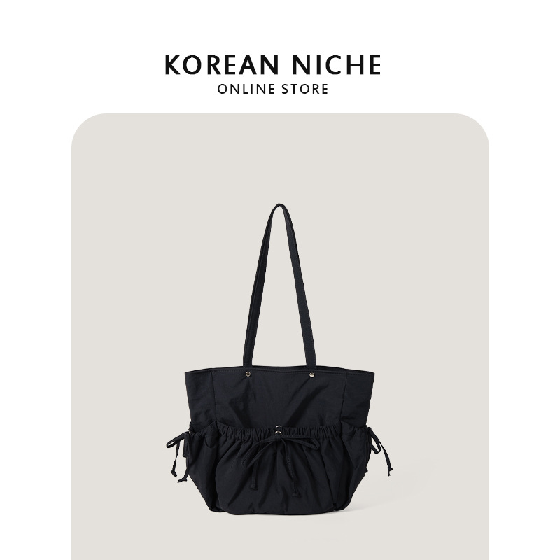 Bag women's Korean version new casual nylon shoulder fashionable and versatile commuting lightweight large capacity_voghion.com