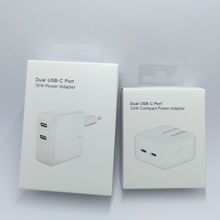 现货适用于苹果PD35W充电器中性包装盒双C中规充头ip欧规充电包装