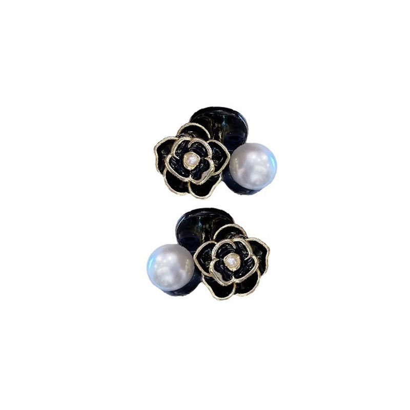Camellia mini pequeño clip de agarre clip de cabello de mujer clip lateral accesorios para el cabello pequeño pecado clip de cabello trenzado