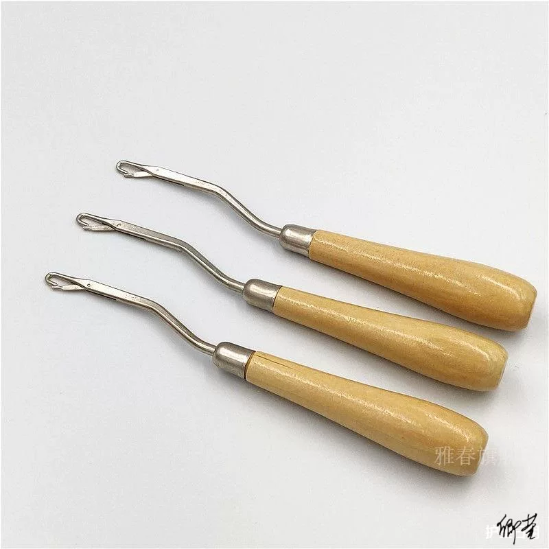 Feather connection hook needle needle work tool interface hook needle accessories connecting hair hook ring dirty braid connection hair