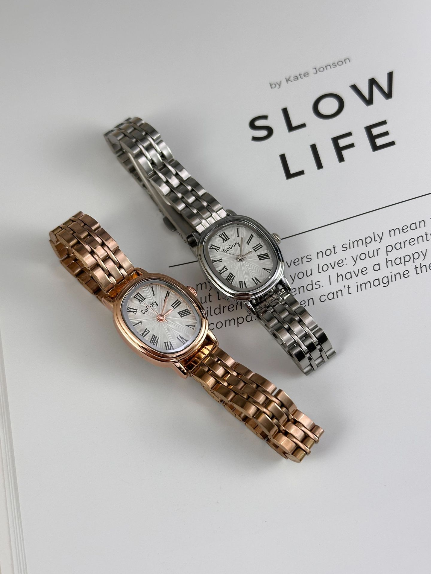 50g Weight Ordinary Glass Mirror Material Stainless Steel Strap Material Watch Classification Pointer Display Type Folding Buckle Buckle Style Round Dial Shape Casual, Holiday Occasion Quartz Movement Solid Color Pattern All Seasons Season Women's Gender Casual Style Casual Solid Color Other Printing (Printing) Quartz Watch 18