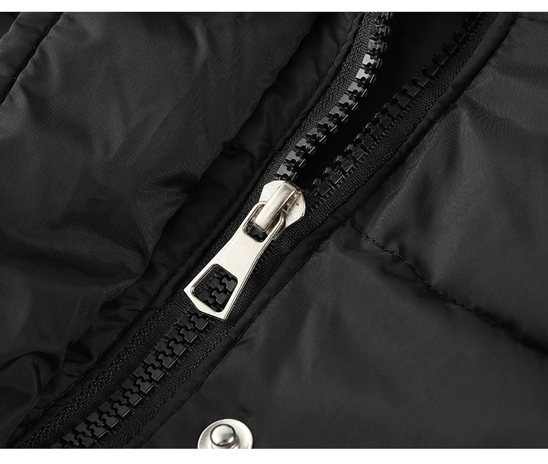 Katoenen jack dames korte 2023 winter nieuwe stijl kleine staande kraag donsjack verdikte katoenen damesjack_voghion.com