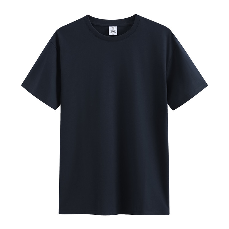 180g Huamian Round Neck T-Shirt Universal Custom Printed Logo Embroider Work Clothes Cultural Advertising Shirt