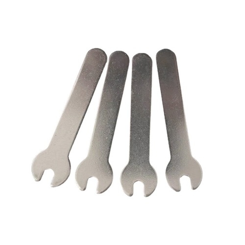 Manufacturer of simple furniture open-end wrench matching bathroom pipe stamping wrench single-head thin slice disposable wrench wholesale