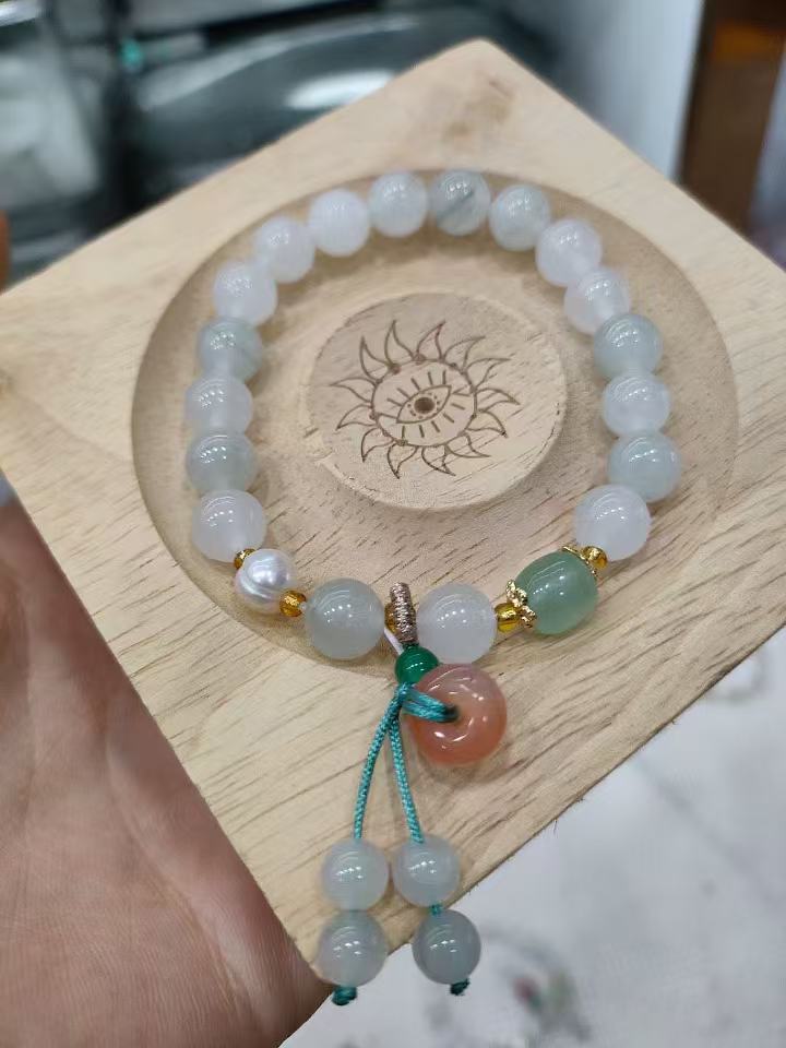 Golden Jade Ping An Dunk Chain