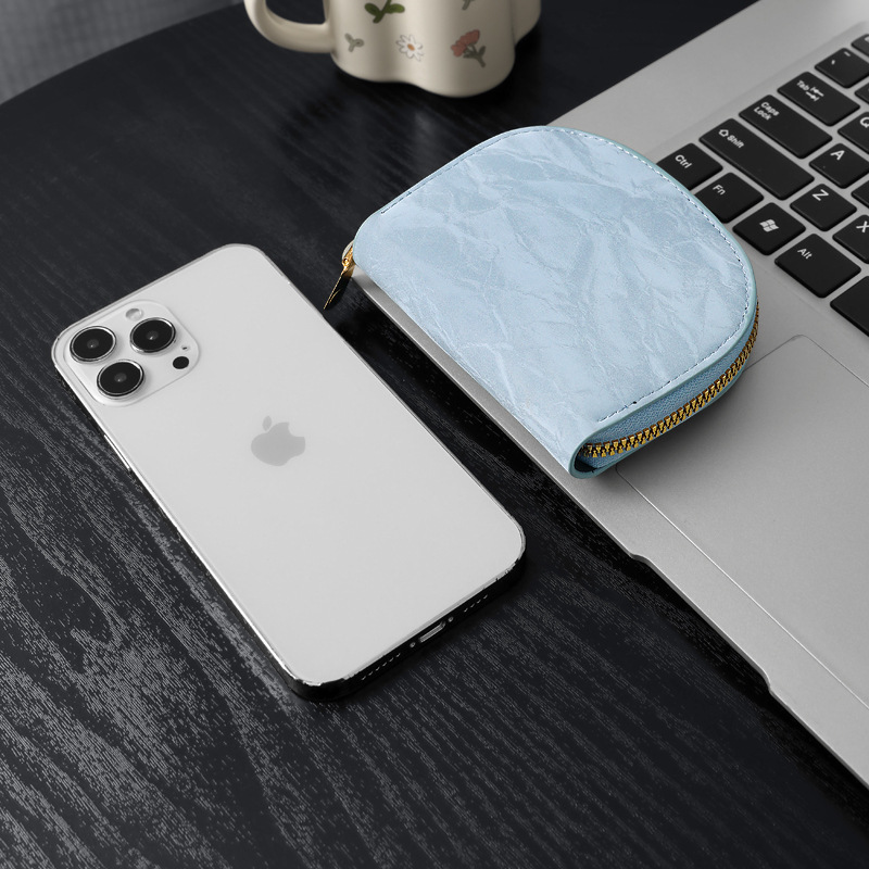 Fábrica directa 2023 nuevo bolso de cambio para mujeres coreanas lindas bolsas de cremallera de bolsas de monedas mini