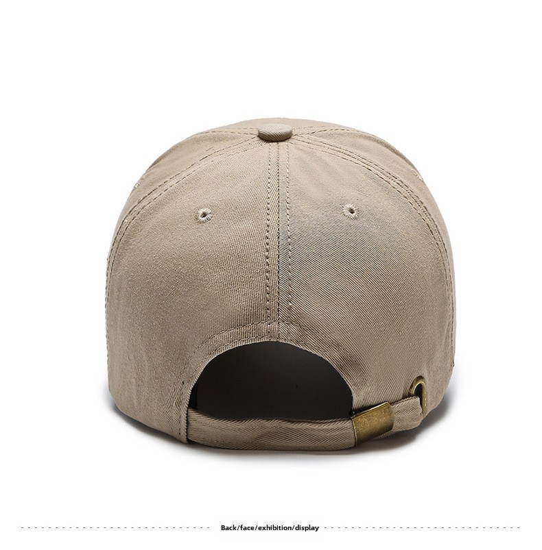 New Style Personalized Ripped Side Letter Cowboy Baseball Hat Soft Top Women's Spring and Summer Casual Cap Sunshade Hat_voghion.com