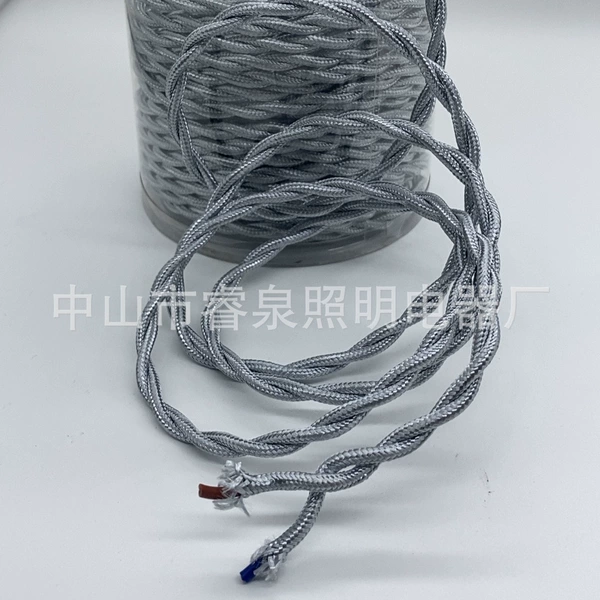2*0.75 square national standard - twist wire silver - (luo color)