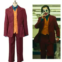 Joker Jacken Phoenix DC Кино Клоун одежда COS Хэллоуин косплей шоу костюм для мужчин и женщин