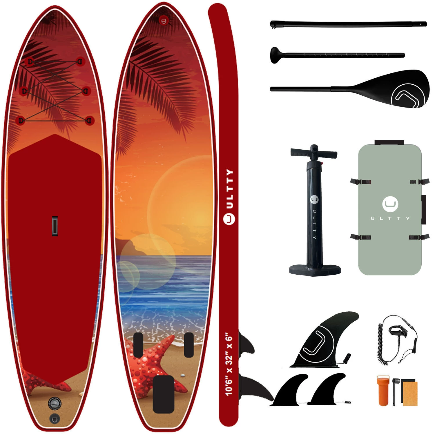 ULTTY Внешнеторговый кроссбордныйsup paddle board надувной доска для стоячего плавания взрослый водяной йога поддерживающая доска серфинг доска