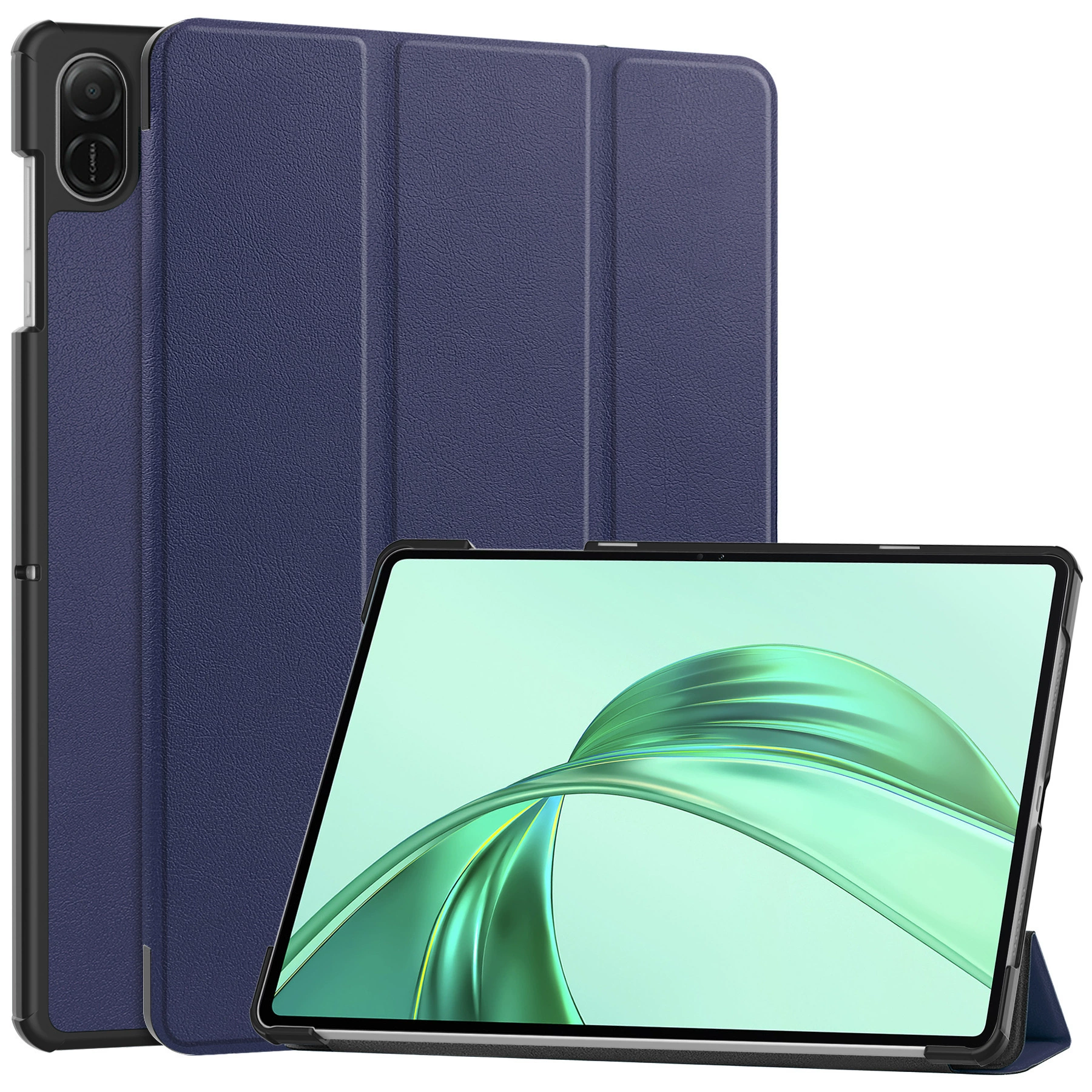 Защитный кожаный чехол для планшета 11 дюймов Honor X8A Castle для 2024 года, для Honor Pad X8A, трио-выключен три-под (three-off) планшетный чехол