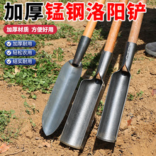 临沂挖铲挖树铲刨根取土弧形洛阳铲锰钢淬火农用打桩神器电杆打洞