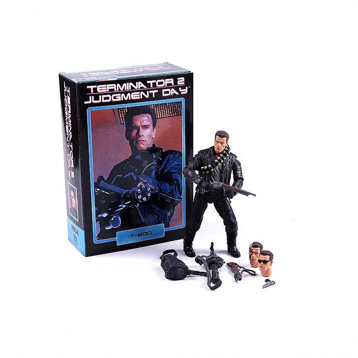 NECA Terminator futuro Guerrero 2 Schwarzenegger T800 edición de lujo Arnold muñeca móvil modelo hecho a mano