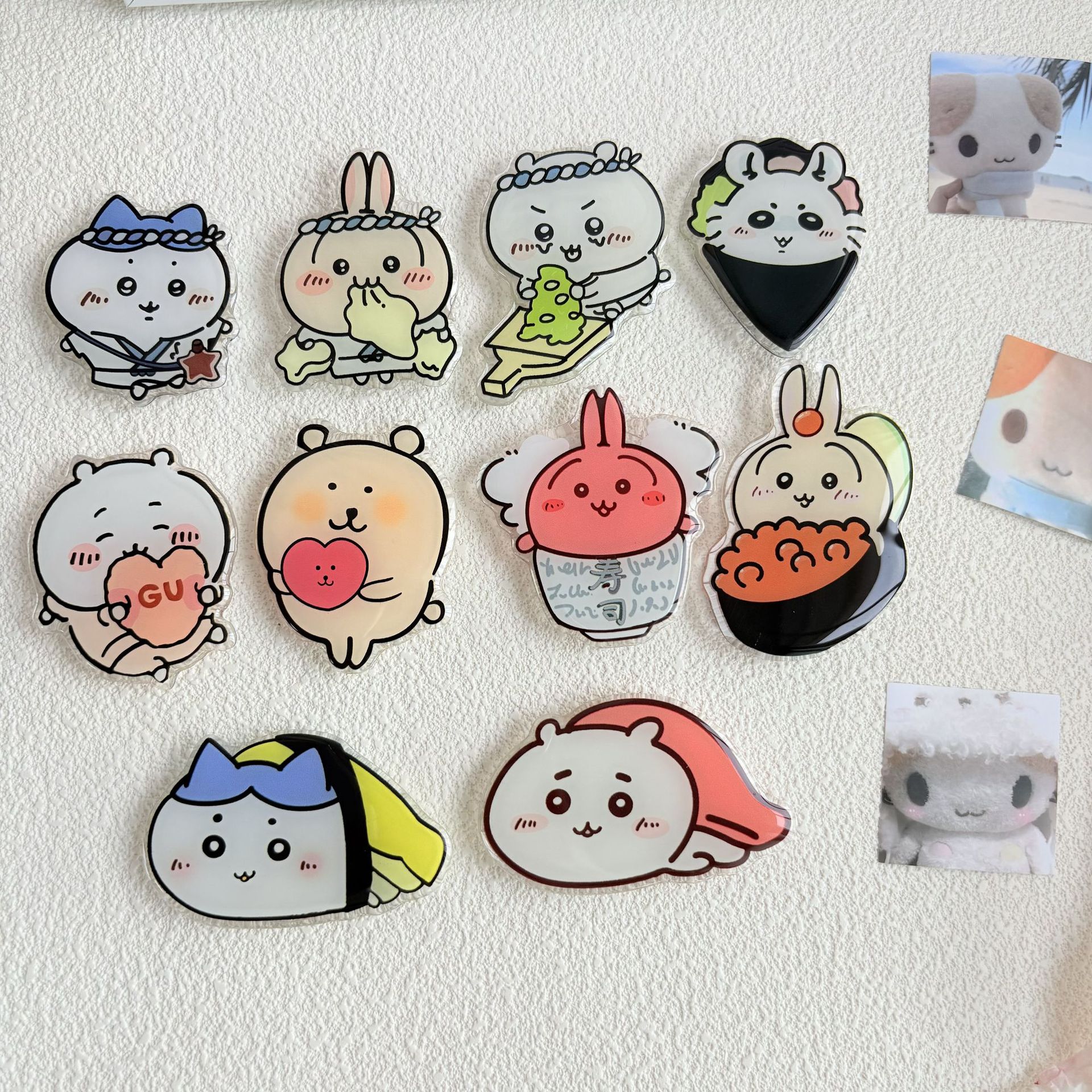 Sushi Jiyika wow bracket for any mobile phone airbag bracket 3m paste lazy artifact creative cartoon