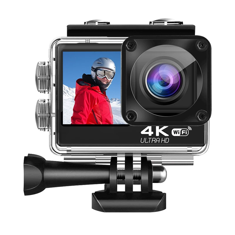 Ультра HD 4K спортивная камера, EIS антишок, подводная камера