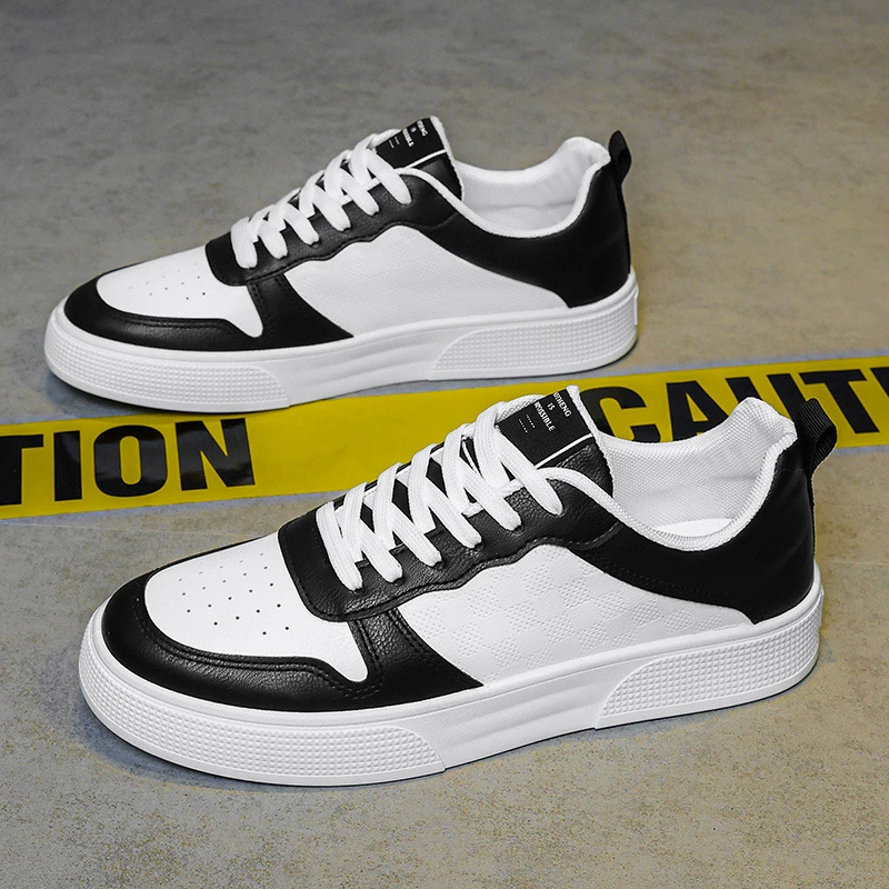 Мужская обувь Летняя дышащая кожаная лапша маленькая белая обувь тренд дикая спортивная повседневная обувь мужская обувь с низким уровнем прилива