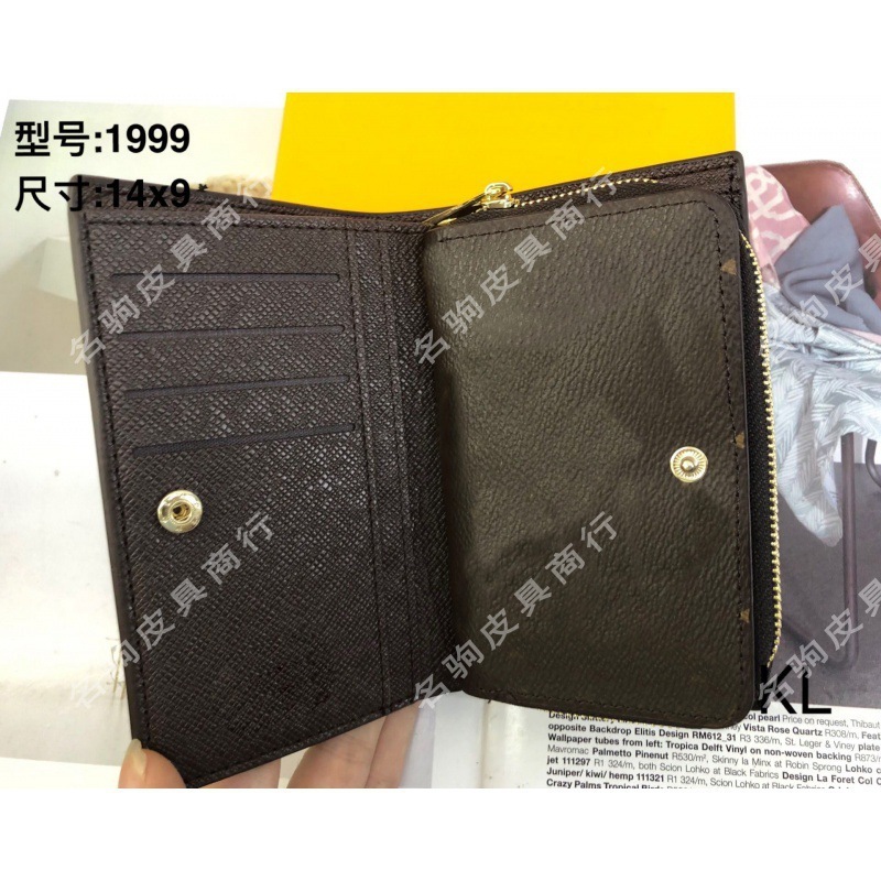 外国貿易ジッパー財布財布供給ミドル老眼カードホルダーショートクリップ財布レディースファッション老眼クラッチ財布|undefined