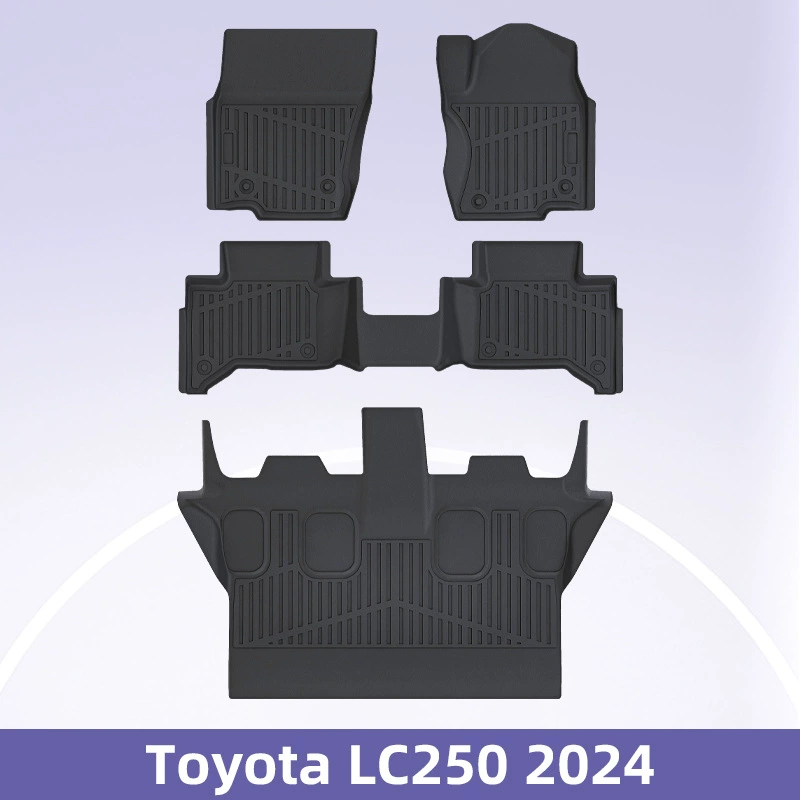 Для Toyota LC250 Топливо 2024 3D 24/7 Материал TPE Автомобильные ножные коврики анти-грязные коврики