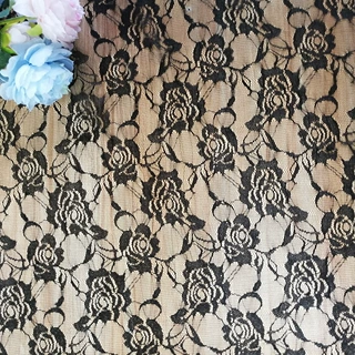 蕾丝面料服装用厂家 无弹涤纶屁帘衣服做裙子蕾丝布料布匹批发