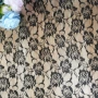 蕾丝无弹涤纶布料帘