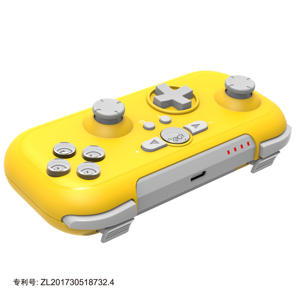小精靈switch游戲手柄NS主機(jī)游戲手柄帶體感震動支持PS3/安卓/PC