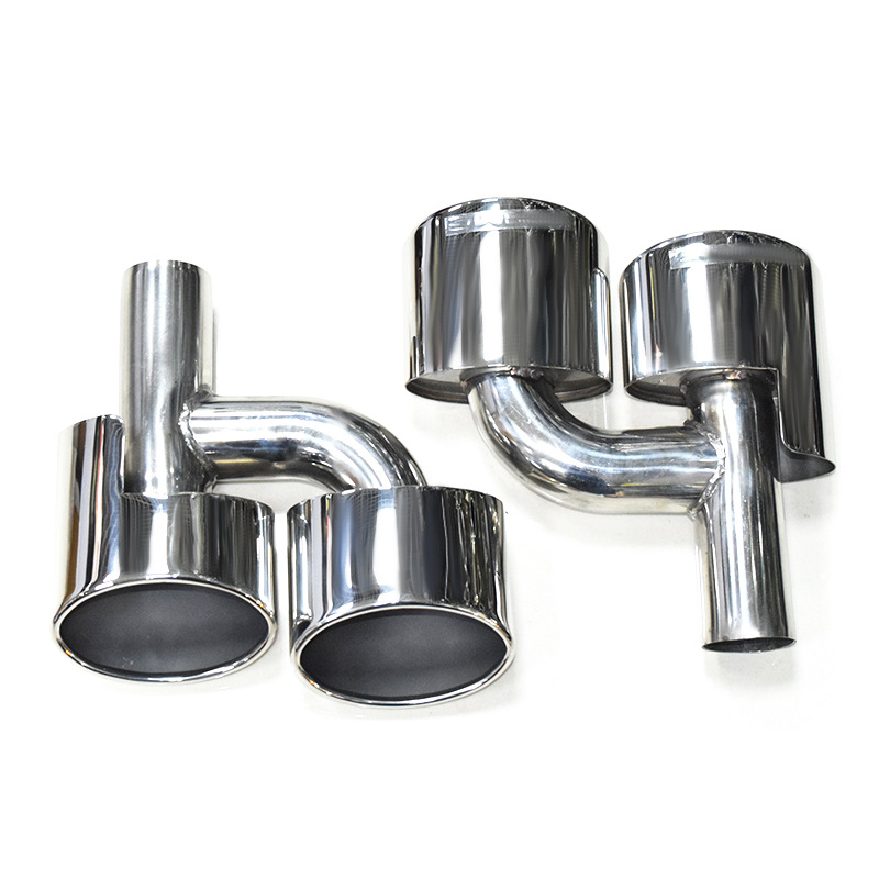 Suitable for Mercedes-Benz Exhaust Pipe Modification W204C-Class C63 Four-Out Oval C260C200C300 Silencer Mouth