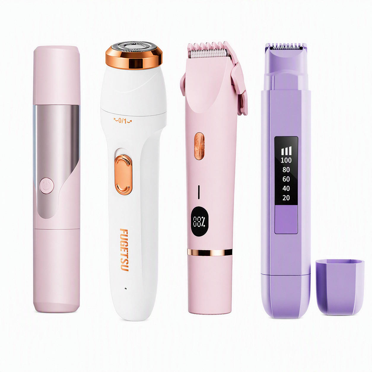 여성용 충전식 전기면도기 겨드랑이 비키니라인 멀티 트리머